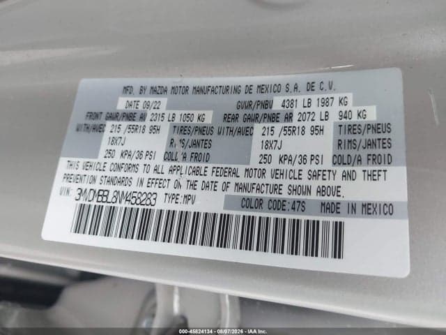 2022 MAZDA CX-30 SELECT 9