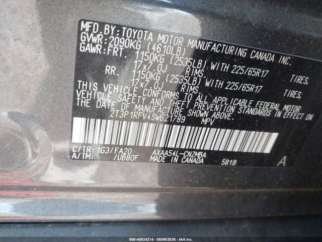 2025 TOYOTA RAV4 XLE 9