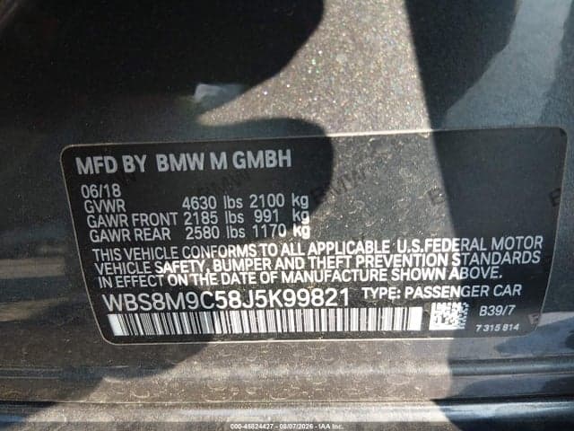 2018 BMW M3 9