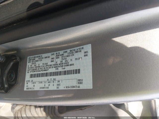 2018 FORD F-150 LIMITED 9