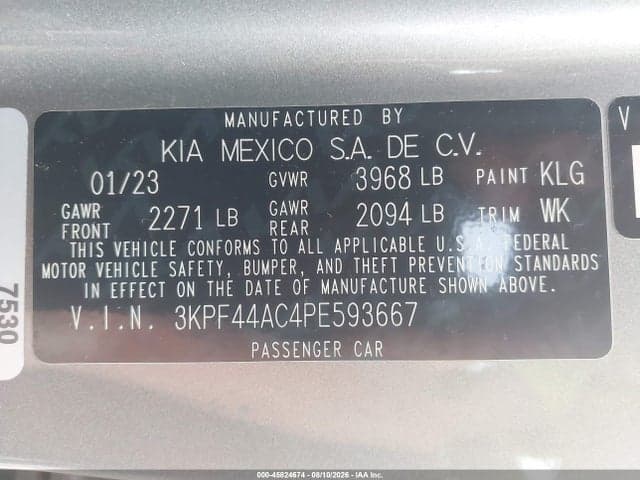 2023 KIA FORTE GT 9