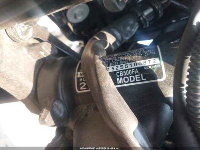2025 HONDA CB500 F 10