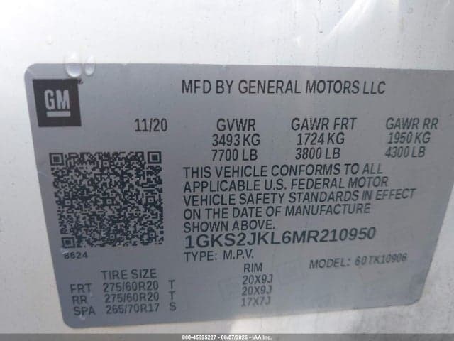 2021 GMC YUKON XL 4WD DENALI 9