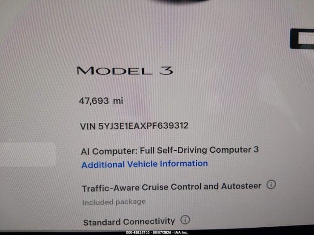 2023 TESLA MODEL 3 REAR-WHEEL DRIVE 7