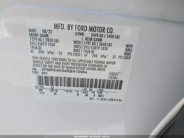 2024 FORD EDGE TITANIUM 9