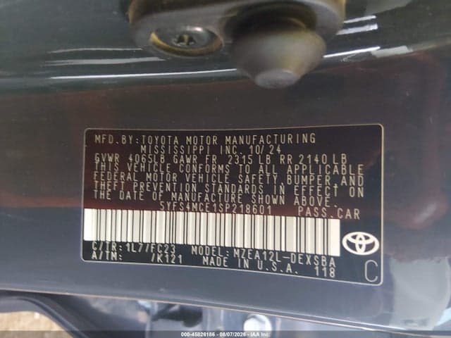 2025 TOYOTA COROLLA SE 9