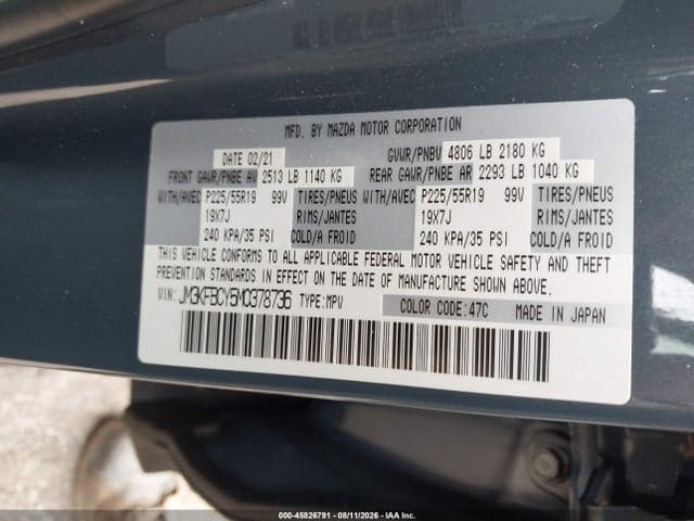 2021 MAZDA CX-5 CARBON EDITION TURBO 9
