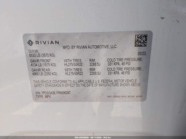 2023 RIVIAN R1S LAUNCH EDITION 9
