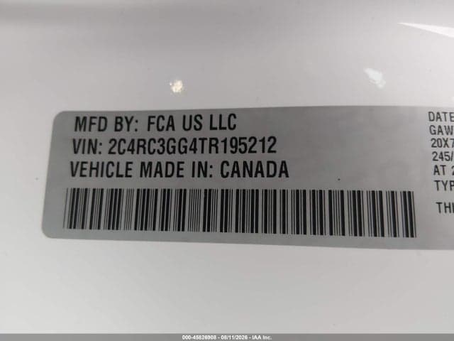 2026 CHRYSLER PACIFICA LIMITED AWD 8