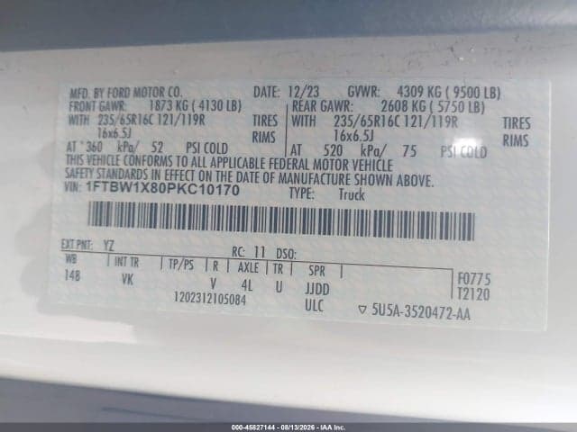 2023 FORD TRANSIT-350 9