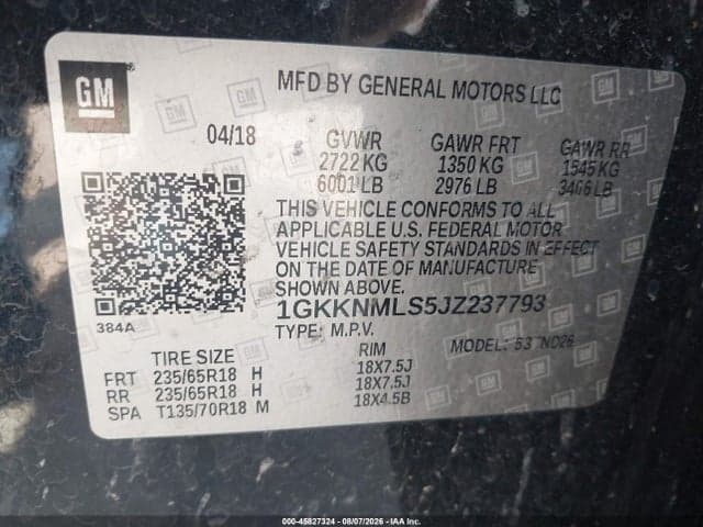 2018 GMC ACADIA SLT-1 8