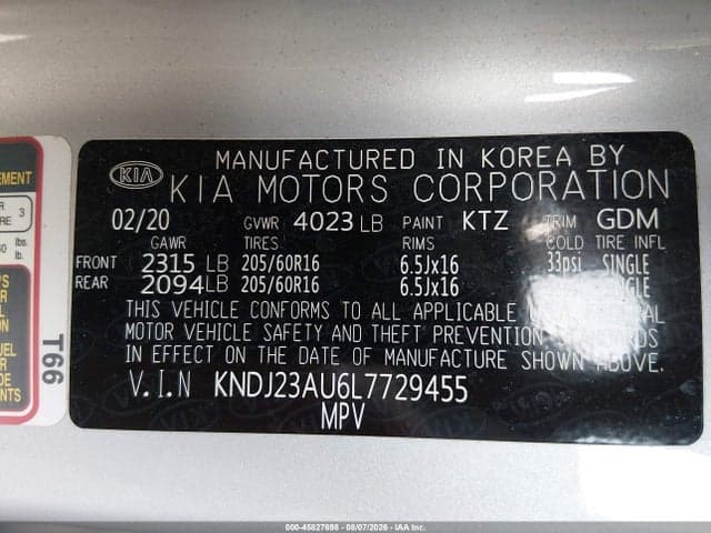 2020 KIA SOUL S 9