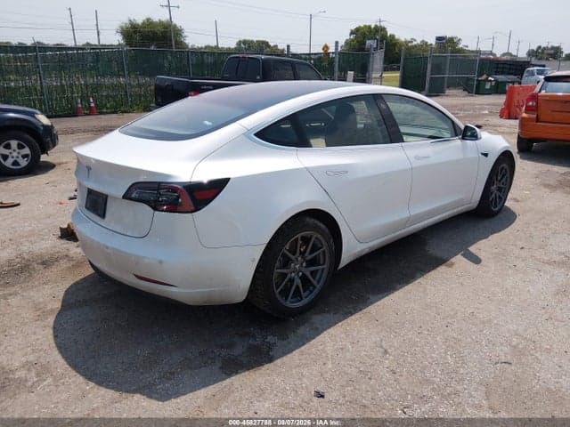 2019 TESLA MODEL 3 LONG RANGE/MID RANGE/STANDARD RANGE/STANDARD RANGE PLUS 4