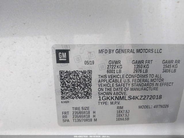 2019 GMC ACADIA SLT-1 9