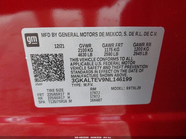 2022 GMC TERRAIN AWD SLE 9
