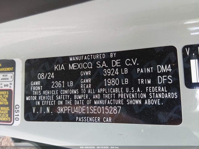 2025 KIA K4 EX 9