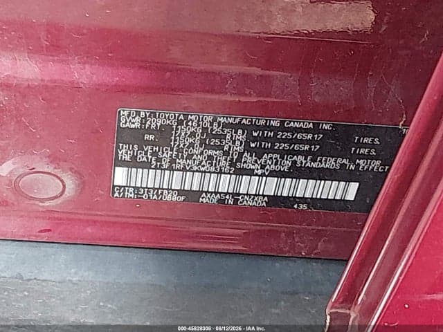 2019 TOYOTA RAV4 LE 9