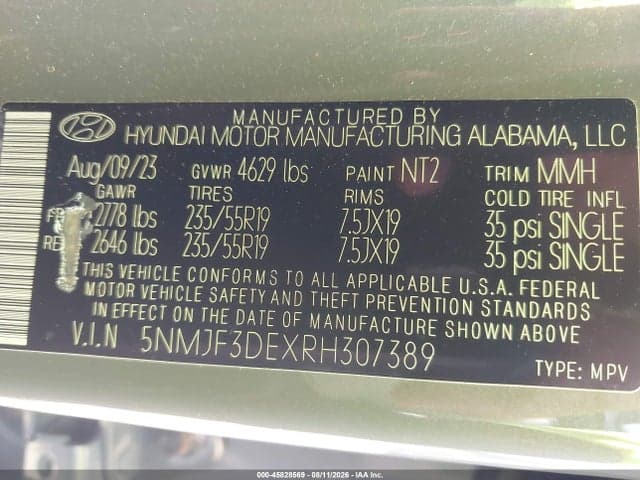 2024 HYUNDAI TUCSON SEL 9