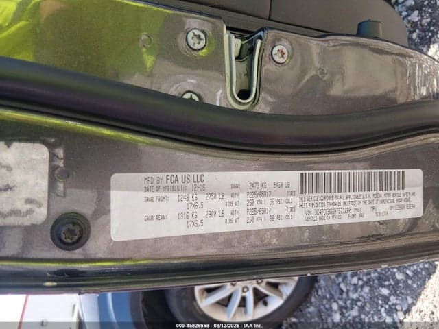 2017 DODGE JOURNEY SXT 9