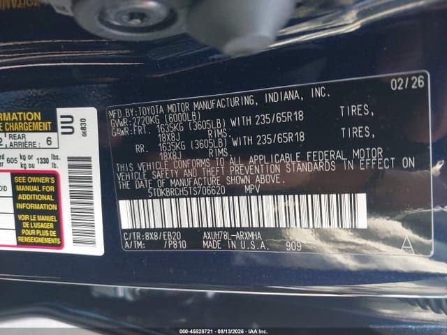 2026 TOYOTA HIGHLANDER HYBRID XLE 9
