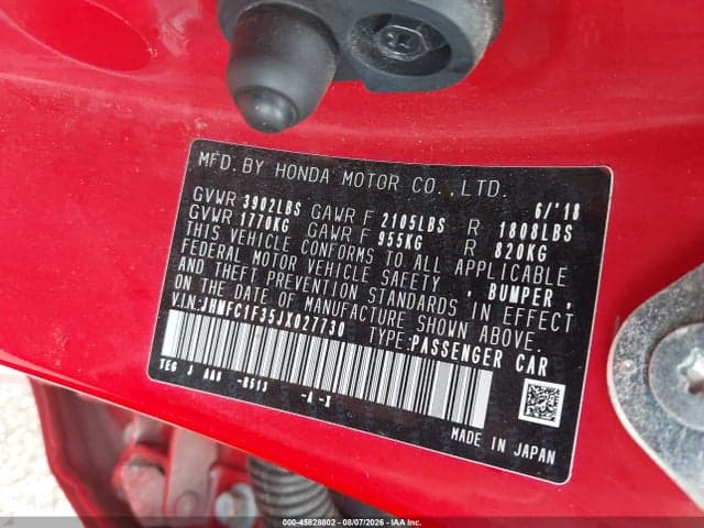 2018 HONDA CIVIC EX-T 9