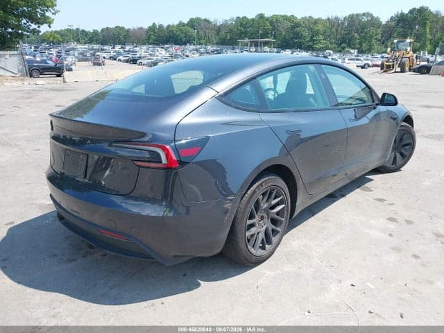 2025 TESLA MODEL 3 LONG RANGE REAR-WHEEL DRIVE/STANDARD REAR-WHEEL DRIVE 4