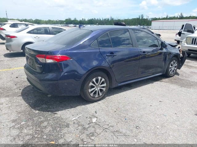 2022 TOYOTA COROLLA HYBRID LE 4