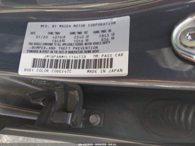 2020 MAZDA MAZDA3 PREMIUM PACKAGE 9