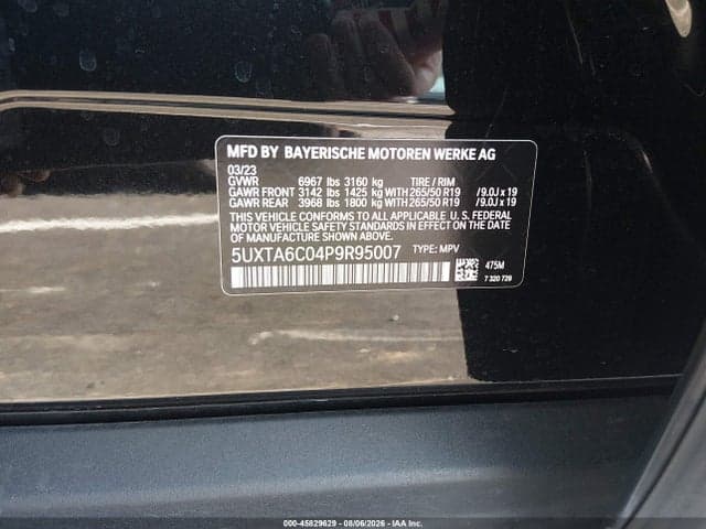 2023 BMW X5 PHEV XDRIVE45E 9