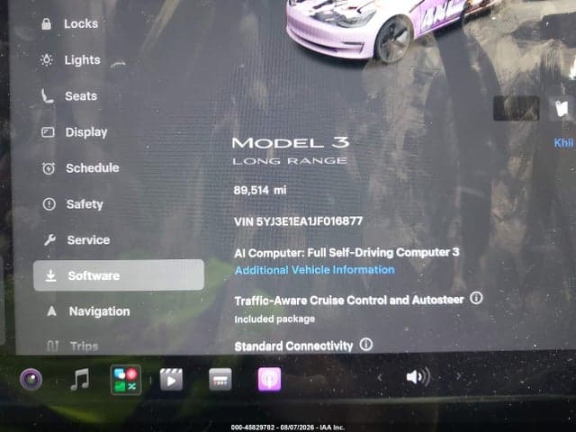 2018 TESLA MODEL 3 LONG RANGE/MID RANGE 7