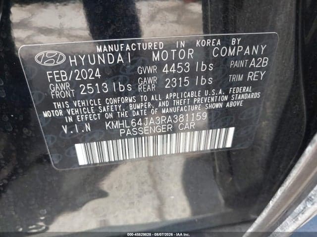 2024 HYUNDAI SONATA SEL 9