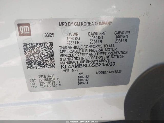 2025 BUICK ENCORE GX PREFERRED FWD 9