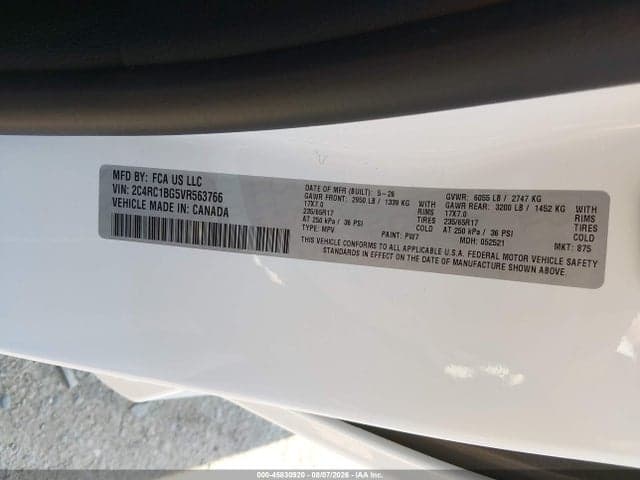 2027 CHRYSLER PACIFICA SELECT 9