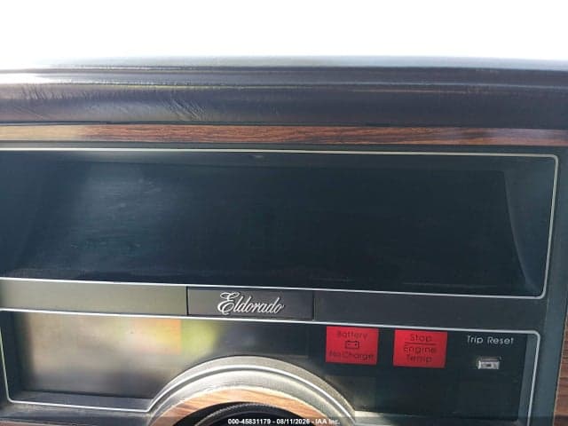 1986 CADILLAC ELDORADO 7