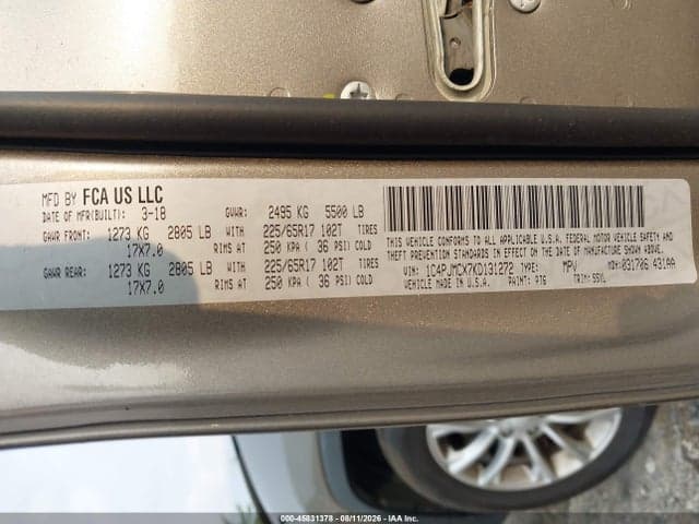 2019 JEEP CHEROKEE LATITUDE 4X4 9