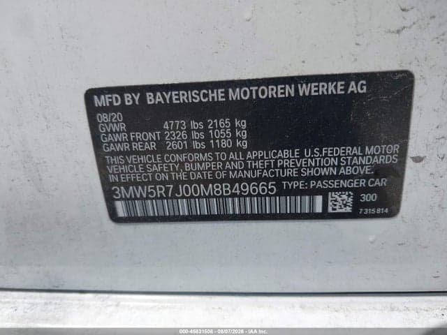 2021 BMW 330I XDRIVE 9