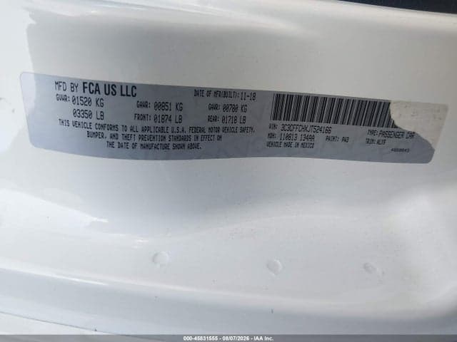 2018 FIAT 500 LOUNGE 9