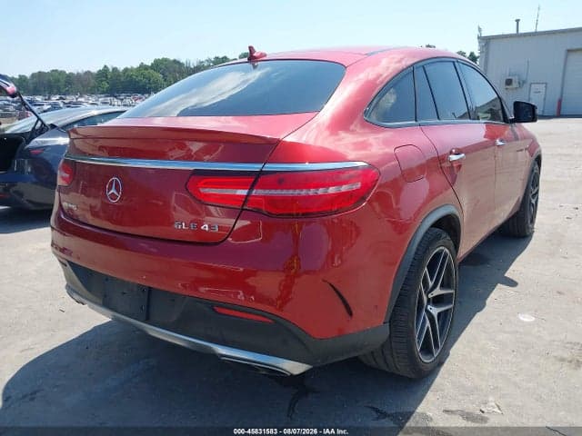 2017 MERCEDES-BENZ AMG GLE 43 COUPE 4MATIC 4