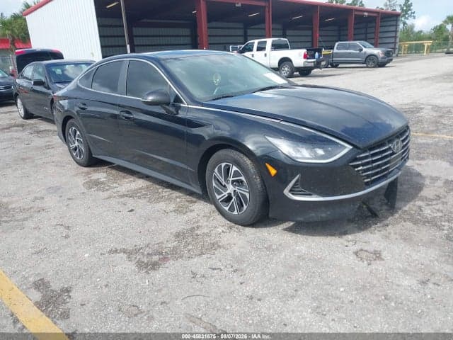 2022 HYUNDAI SONATA HYBRID BLUE - 1