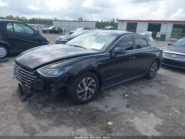 2022 HYUNDAI SONATA HYBRID BLUE 2