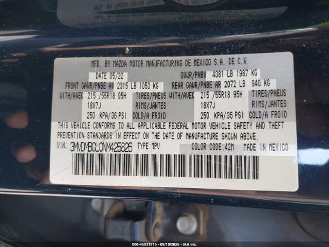 2022 MAZDA CX-30 PREFERRED 9