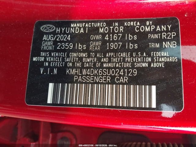 2025 HYUNDAI ELANTRA N 9
