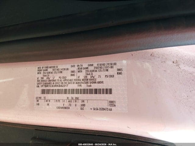 2024 FORD TRANSIT-250 1