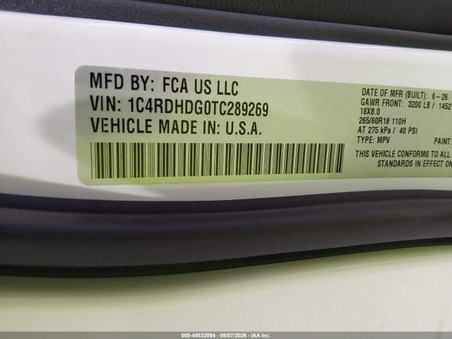 2026 DODGE DURANGO GT RWD 9