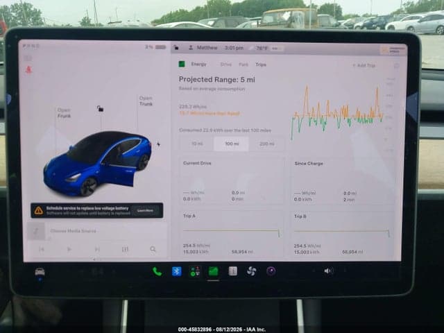 2020 TESLA MODEL 3 STANDARD RANGE PLUS REAR-WHEEL DRIVE/STANDARD RANGE REAR-WHEEL DRIVE 7