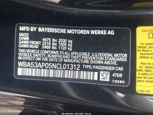 2022 BMW 430I 9