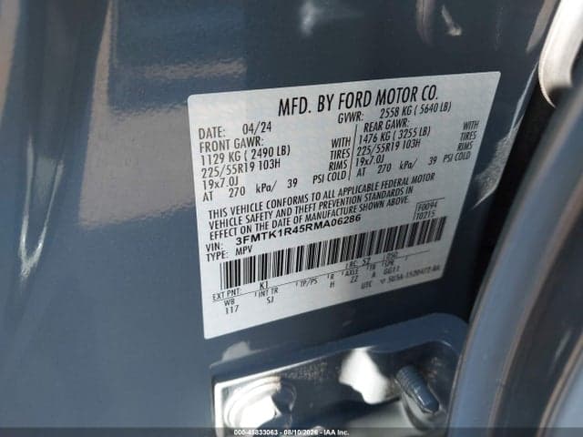2024 FORD MUSTANG MACH-E SELECT 9