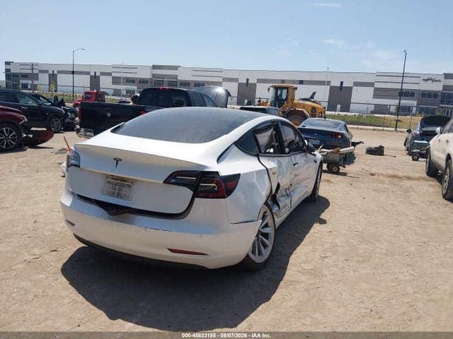 2021 TESLA MODEL 3 STANDARD RANGE PLUS REAR-WHEEL DRIVE 4