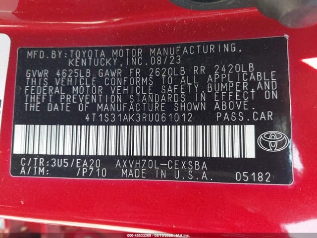2024 TOYOTA CAMRY HYBRID SE 9