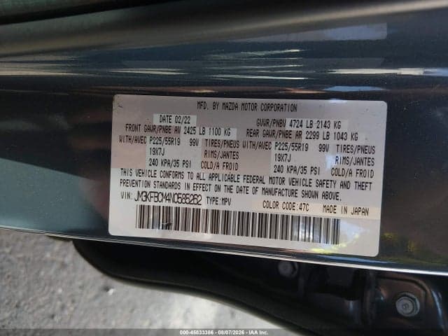 2022 MAZDA CX-5 2.5 S CARBON EDITION 9